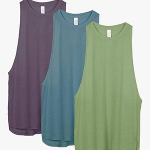 3 women’s workout tanks - small